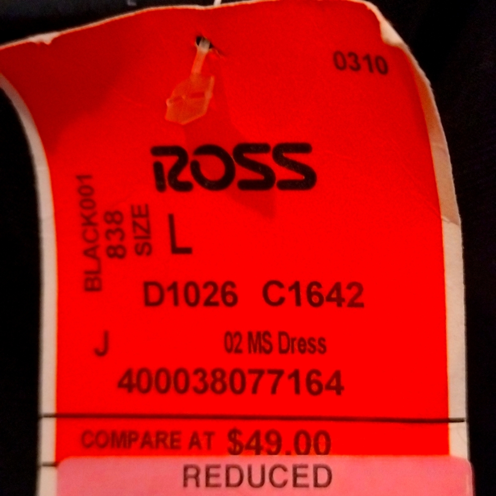 Black mini dress NWT